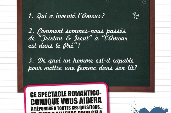 Le 11 septembre  "Cours d'amour" reprend à la Comédie Contrescarpe!
