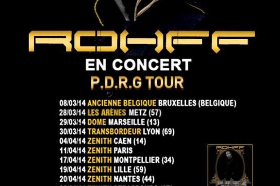 Gagnez des places pour le concert du rappeur français Rohff !
