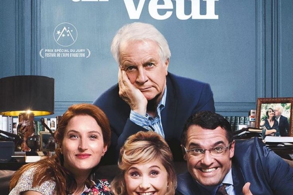 "Adopte un veuf", un film à voir avec André Dussolier, Arnaud Ducret, Julia Platon et Berengère Krief, demandez vos places