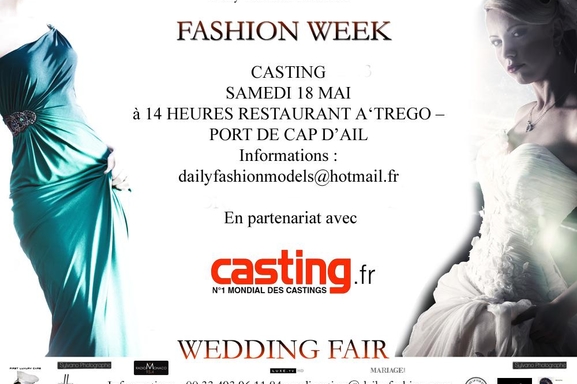 Participez au Salon "Fashion, Beauty&Wedding" ainsi qu' à son casting