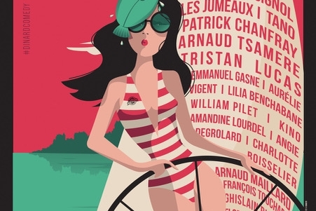 Tous à Dinard pour la 24ème édition du Dinard Comedy Festival, LE festival dédié à l'humour qui révèle les futurs grands humoristes (Florence Foresti, Arnaud Tsamere, Baptiste Lecaplain...)