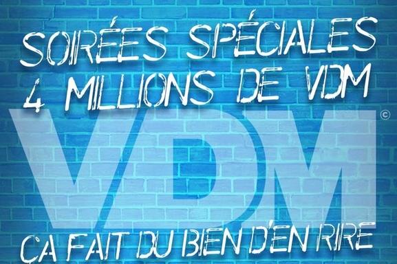 VDM fête ses 4 millions de vdm au theatre Trevise !