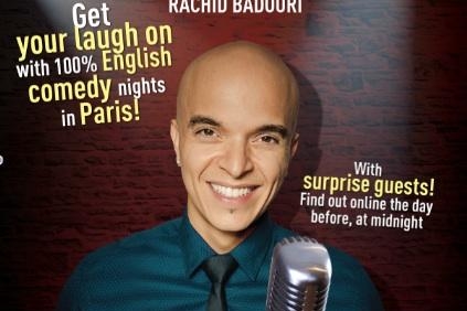 Venez rire 100% english avec Rachid Badouri, casting.fr vous offre des places
