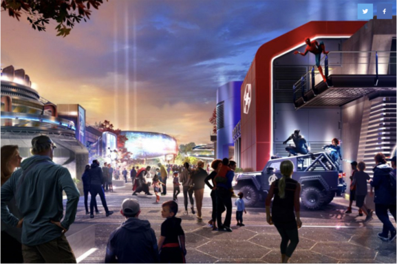 Avenger Campus : l’espace Marvel arrive à Disneyland Paris l’été 2022 !
