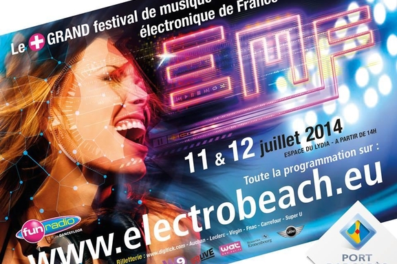 Electrobeach Festival 2014, musique électronique a l honneur à Port-Barcarès