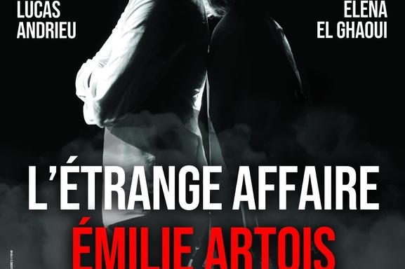 Le théâtre de la Contrescarpe accueil un thriller unique, avec le Lucas Andrieu : L'étrange Affaire Emilie Artois