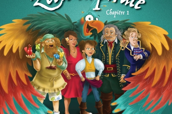 Une idée cadeau merveilleuse pour la fin d' année? Offrez  un conte audio magnifique “Zélie la pirate” d’Aurélie Cabrel !