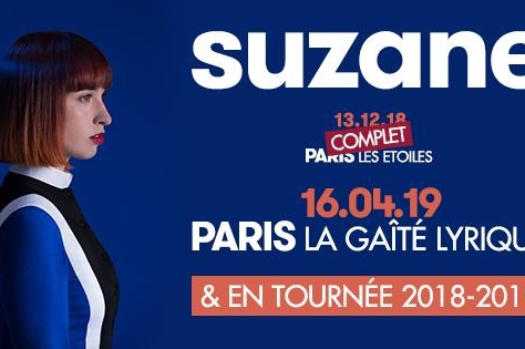 Suzane est en concert le 13 décembre à la salle Les Étoiles. C’est complet, mais on vous offre des places.