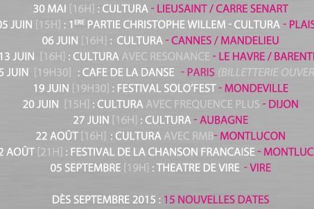Pour "vivre" rendez-vous pour le concert d'Izarry au Café de la Danse avec Casting.fr