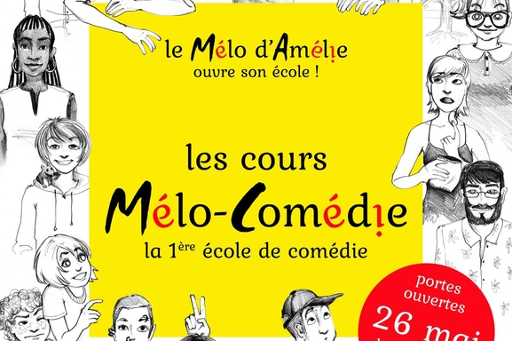 Cours Melo-Comédie : Une nouvelle école de théâtre humoristique ouvre ses portes à Paris et on vous offre une formation!