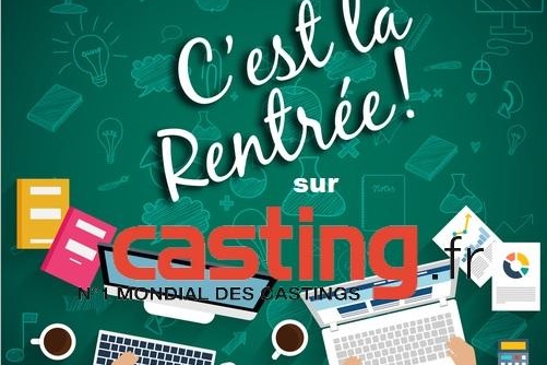 Casting.fr prépare sa rentrée pleine de surprises, c'est l'occasion de concrétiser vos rêves de carrière artistique !