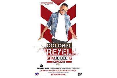 ATTENTION EVENEMENT : Gagnez vos places pour le concert du colonel Reyel ce samedi 10 décembre !