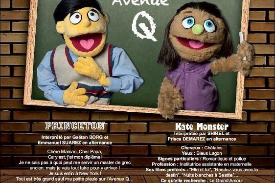 Gagnez des places pour le spectacle "Avenue Q" sur Casting.fr !