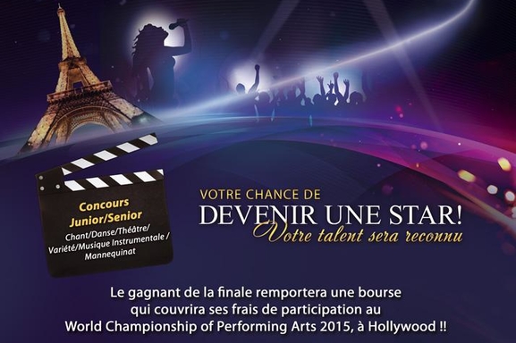 Concours Paris Hollywood : Nouveaux talents tous domaines confondus avec Casting.fr
