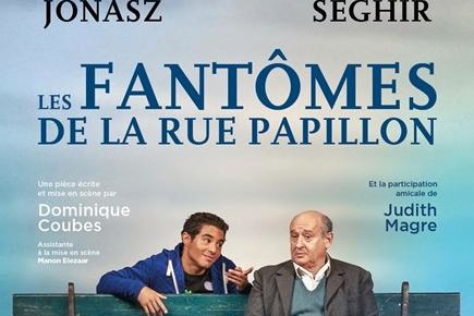 Michel Jonasz et Samy dans « Les Fantômes de la rue Papillon". Deux grands comédiens pour un sujet dense et si actuel...