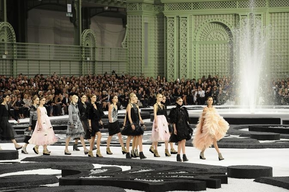 Défilé Chanel à la Fashion Week !