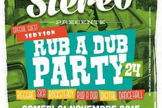 Le cabaret sauvage vous accueille pour une soirée musicale jamaïcaine " Rub a Dub Party 24 "