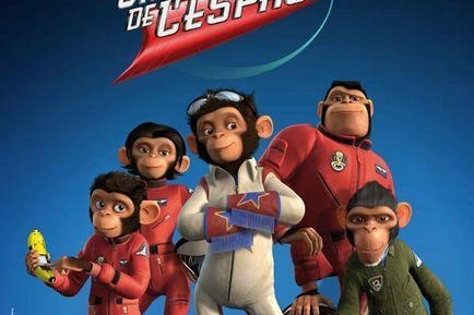 Les chimpanzés de lespace 2 en 3D !