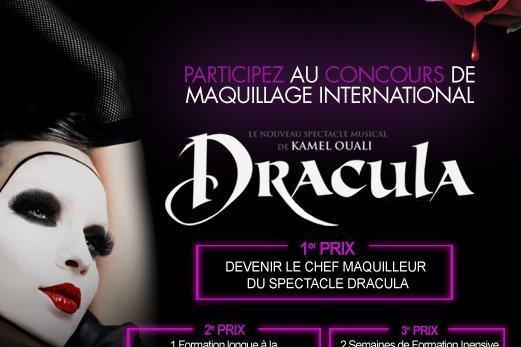 Grand casting maquilleur pour le spectacle "Dracula".