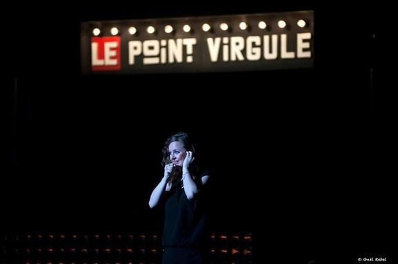 Christine Berrou artiste touche à tout, fait son Stand Up au Point Virgule !