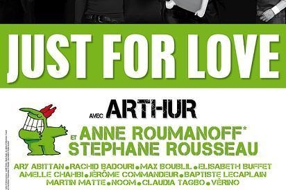 Spectacle "Just For Love" au Zénith le 22,23 et 24 septembre !