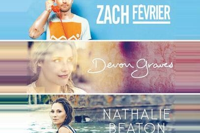 Concert Au Divan du monde: Zach Février, Devon Graves, Nathalie Beaton vous donnent rendez -vous