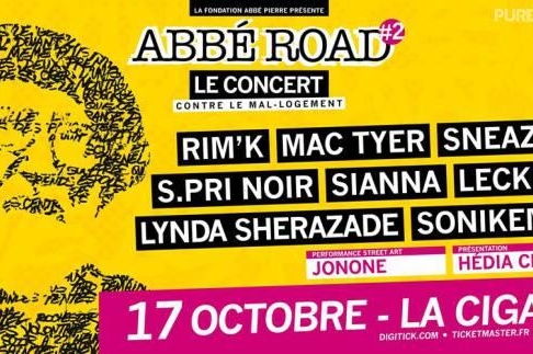 Casting.fr soutient la Fondation Abbé Pierre pour son concert Abbé Road 2