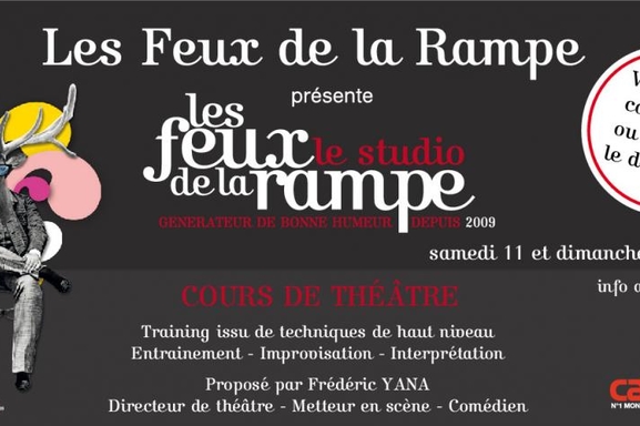 Le Studio des Feux de la Rampe reprend les cours d'impro en Partenariat avec Casting.fr