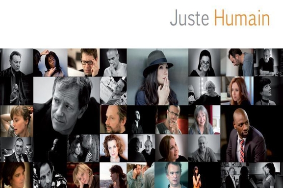 Entrez dans l'intimité des artistes avec "Juste Humain" !