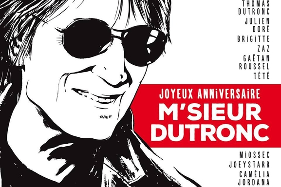 L'album en l'honneur de Jacque Dutronc sort le 30 mars alors: "Joyeux anniversaire M'sieur Dutronc" !