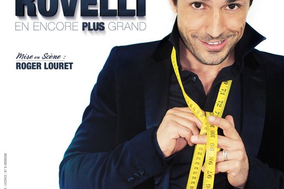 Willy Rovelli, vous attend à son spectacle à la Comédie de Paris