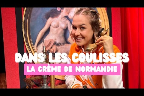 On fait des vocalises dans les coulisses du spectacle musical La crème de Normandie !