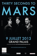 Jared Leto en concert le 9 juillet avec son groupe "30 Seconds to Mars", Casting.fr vous invite !
