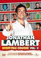 Gagnez des DVD "Jonathan Lambert n'est pas couché Vol.3"