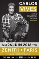 Carlos Vives en concert exceptionnel à Paris, Casting.fr vous y invite...