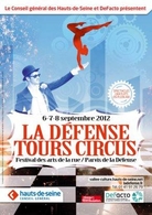 La Défense Tours Circus ! Festival des arts de la rue le 6-7-8 septembre 2012