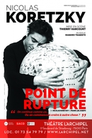 Nicolas Koretzky propose une analyse hilarante de notre société dans "Point de Rupture" au théâtre de l'Archipel. A voir absolument, drôle et corrosif en bref EXQUIS!