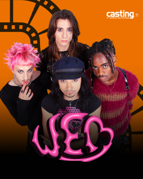 Le groupe WEB passe son casting avec Casting.fr