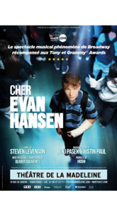 Antoine Le Provost, dans la peau d’Evan Hansen au Théâtre de la Madeleine 