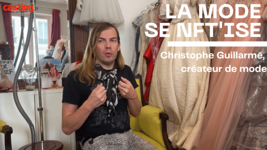 Christophe Guillarmé, le créateur de mode français qui NFTise ses créations.