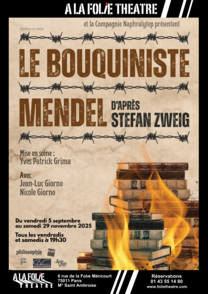 Comment donner vie à une œuvre au théâtre ? Jean-Luc Giorno vous raconte tout autour de la pièce "Le Bouquiniste Mendel", à retrouver à La Folie Théâtre à la rentrée
