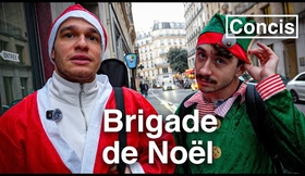 La première brigade de Noël - Concis