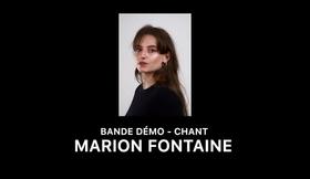 Bande Démo-Chant-Marion Fontaine