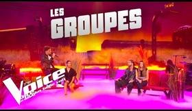 Johnny Hallyday - J'oublierai ton nom - FG Lucas, Eÿs, Manon et César | The Voice 2025 | Les...