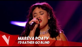 Etta James – 'I'd rather go blind' ● Maréva Poaty | K.O. | The Voice Belgique