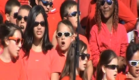 je suis choriste dans Bella ciao