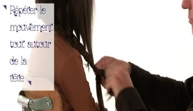 Chignon sur le côté