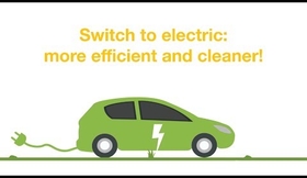 Switch to electric: more efficient and cleaner!