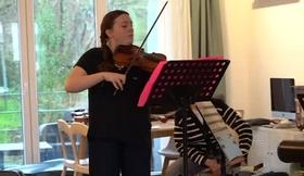 Audition de violon