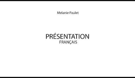 Melanie Paulet — Présentation — Comédienne française